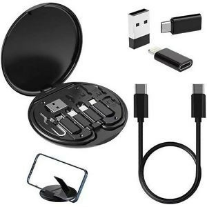 7-in-1 USB-C Multi Adapter Kit with Phone Holder