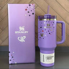 Premium Stanley Quencher H2.O flowstate Stainless Steel 40 Oz insulated Cup, Tumbler, keep Drink hot and cold for certain hours