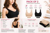 Seamless bra