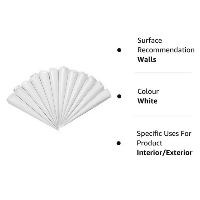 White Ceramic Cones home