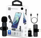 K8 3-in-1 Wireless Lavalier Microphone