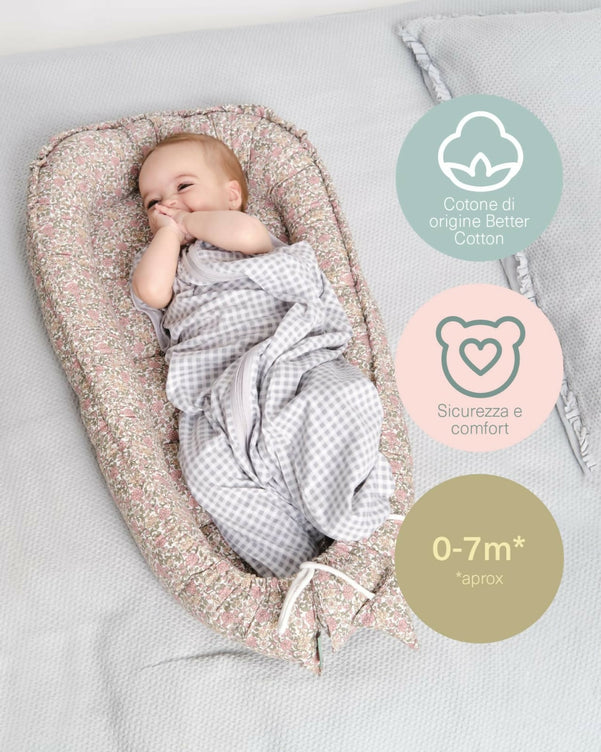 baby nest newborn Baby Lounger, Adjustable Baby Lounger for Newborn 0-24 Months, Breathable & Soft Infant Lounger, Tummy Time Baby Lounger for Home and Travel, Baby Girls & Boys Babies Stuff,
