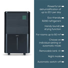 Beurer LE 250 Air Dehumidifier with Laundry Drying Function