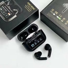 🔥Black LIMITED TIME DEAL: 90% OFF! 🔥 Black A9 Pro Ear buds – Premium Air Pods ANC+ENC earbuds Noise Cancelling airpods | Wireless Bluetooth Earphones & Airpods Alternative | Immersive Ambient Sound, All-Day Battery! earphone