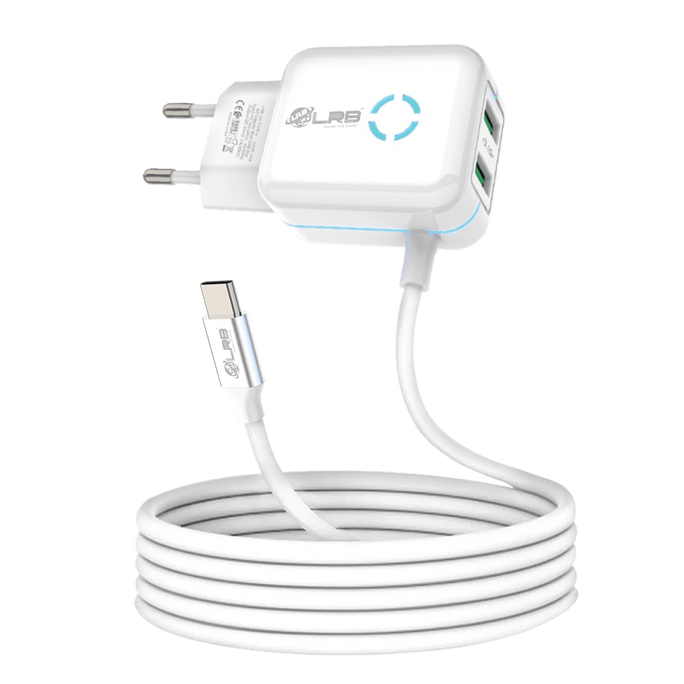 LRB-215 3.1A Dual USB Smart Fast Charger