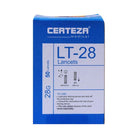 Certeza LT 28 Sterile Lancets – Blue (Box of 50)