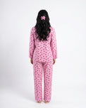 Sajiero Linen Pajama Suit -  Melon Heart