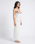 Sajiero Lingerie Gown – Allure Sculpt - White