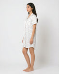 Sajiero Long Shirt - Silk Dot