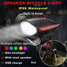 2 IN 1 BICYCLE SPEICIAL BICYC FRONT LIGHT RECHARGEABLE TYPE C