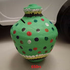 Clay Money Saving Pot (Gullak) and random design matti ka bartan 2 pcs Random design