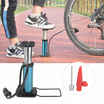 Portable Mini Foot Pump High-Pressure Bicycle, Motorcycle & Car Tire