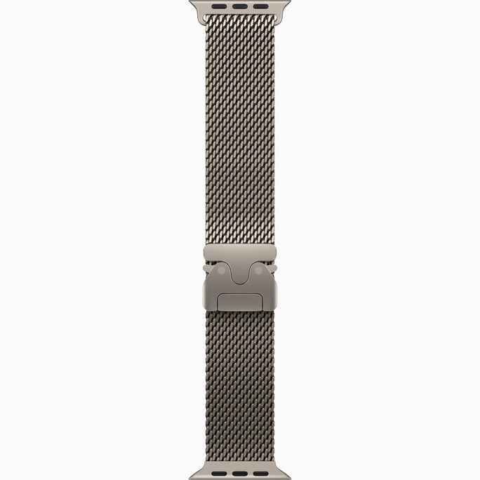 Apple Watch Ultra 4 (Titanium Milanese Loop)
