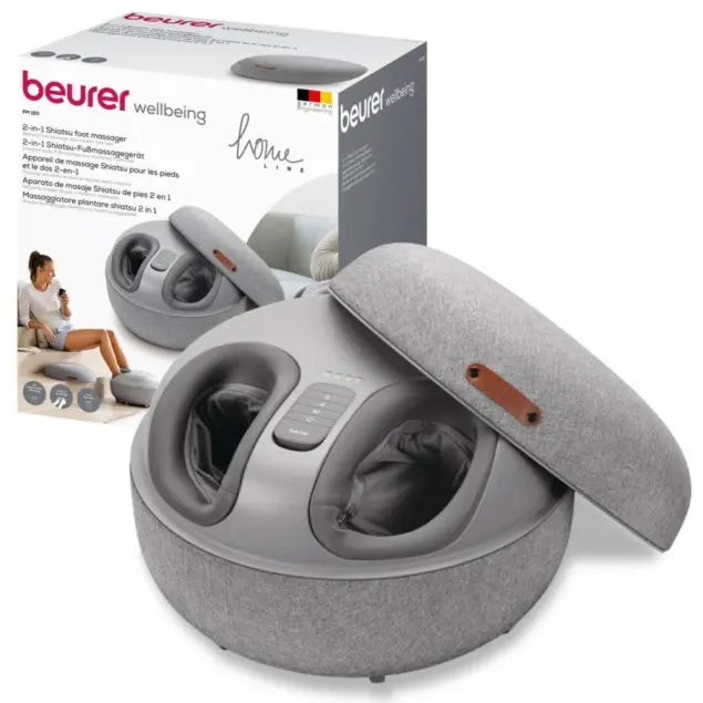 Beurer FM 120 2-in-1 Shiatsu Foot Massager & Stool