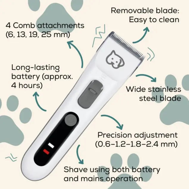 Beurer PP 110 Fluffy Fur Trimmer for Dogs & Cats