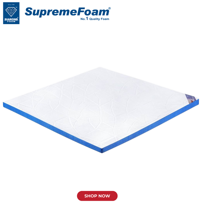 Diamond Supreme Foam Memory Mattress Topper | Diamond Foam Official Store