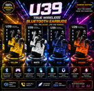 U39 Gaming Wireless Earbuds Bluetooth 5.3