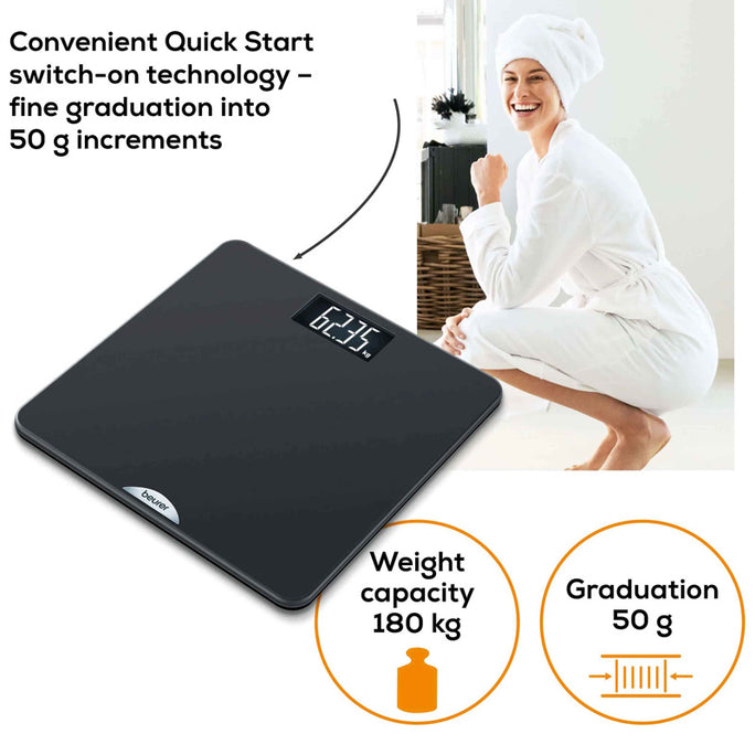 Beurer PS 240 Soft Grip Personal Bathroom Scale