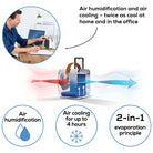 Beurer LV 50 Fresh Breeze Personal Table Fan with Water Cooling