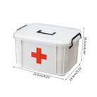 Transparent Plastic Medicine/Pills Storage Box/Organizer/First Aid Kit/Medicine Box