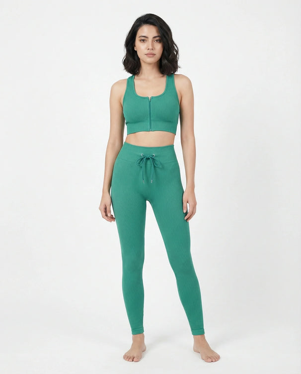 Sajiero Activewear Set - Muse Fit - Sea Green