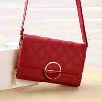 Quilted Double Zipper Crossbody Wallet Purse for Women - Multi-Card Holder Mobile Phone Shoulder Bag with Long Strap