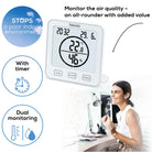 Beurer HM 22 Thermo Hygrometer with Timer