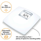 Beurer PS 25 Personal Bathroom Scale