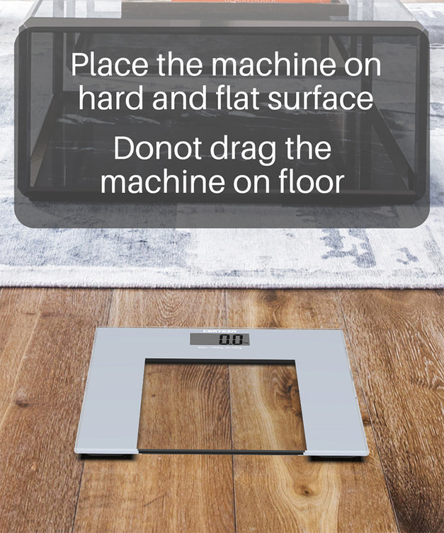 Certeza GS 807 Digital Body Weight Glass Scale