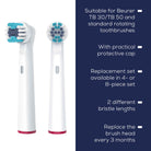 Beurer Classic Clean Brush Heads – 4 Pcs