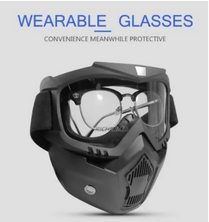 Bike Mask Motorcycle Dustproof Motocross Glasses Adjustable Motorcycle Goggles Breathable Full Face Protective Dirt Bike Motorbike Dirt Bike Off-road