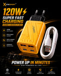XPESPORT 120W GaN Fast Charger with Type-C Cable