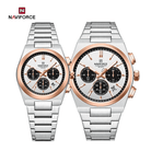 Naviforce NF8048 Bond Chrono For Couples with Official Warranty