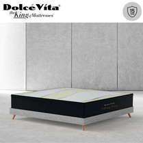 Dolce Vita La Grand Memory Euro Top Pocket Spring Mattress | 15 Years Brand Warranty