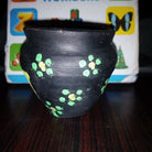 Clay Money Saving Pot (Gullak) and random design matti ka bartan 2 pcs Random design