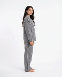 Sajiero Linen Pajama Suit - Noir Chic - Black