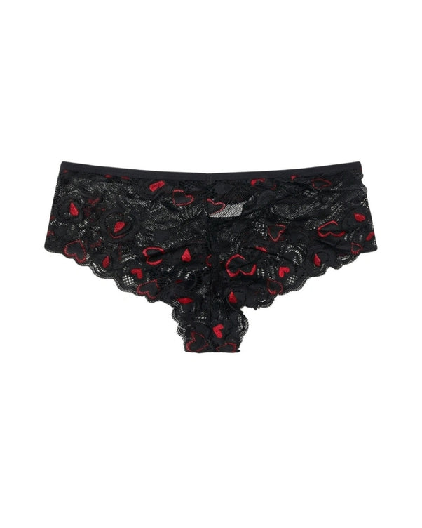 Sajiero Non Padded Bra Set - Heart Lace
