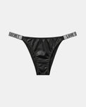 Sajiero Non Padded Underwire Bra Set - True Fit - Black