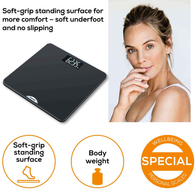 Beurer PS 240 Soft Grip Personal Bathroom Scale