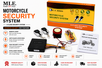 Motorcycle Security Alarm System with Remote Start | Universal Bike Safety Lock Anti Theft Siren Kit for Honda 70 CG125 CD70 YBR Pridor