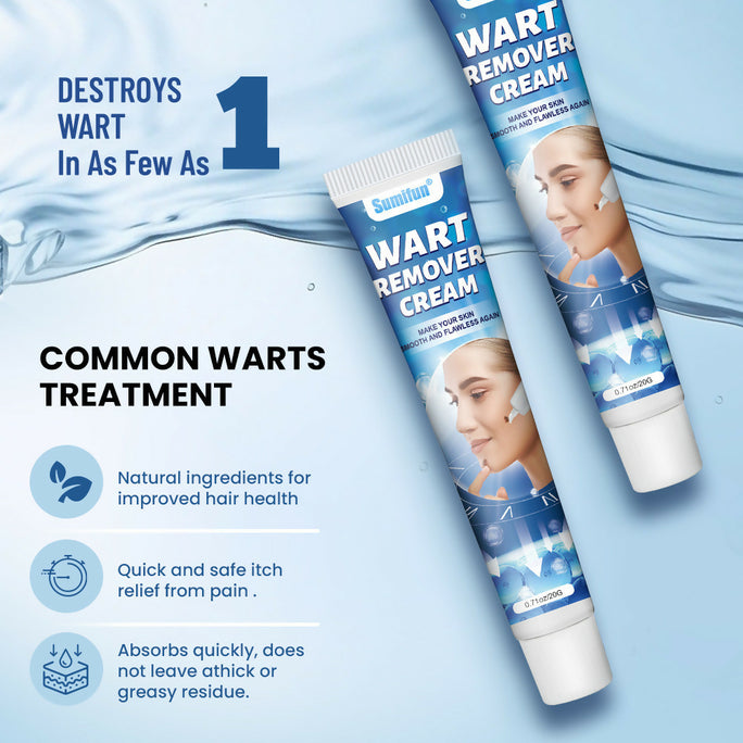 Sumifun Warts Remover Antibacterial Cream Skin Tag Removal Oil Wart Treatment