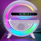 5-in-1 Wireless Charger with FM Radio & Lamp
