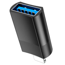 HOCO UA17 iPhone (Lightning) Male to USB Type-C Female Adapter USB 2.0 Fast Charging & Data Transfer | Aluminum Alloy | 6 Months Official Warranty