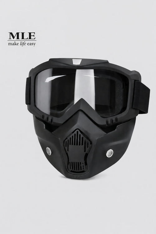 Bike Mask Motorcycle Dustproof Motocross Glasses Adjustable Motorcycle Goggles Breathable Full Face Protective Dirt Bike Motorbike Dirt Bike Off-road