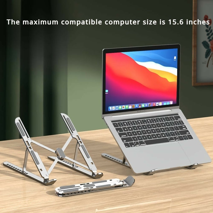 Aluminum Foldable Adjustable Laptop Stand