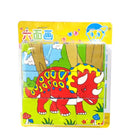 Dinosaur World Animals Cubical Wooden Puzzle