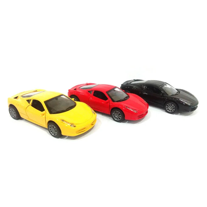 Ferrari Scaled Model Metal Pull Back Die Cast – Assorted Color