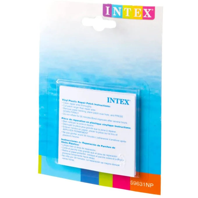 Intex – Tube & Vinyl Pool Plastic Repair Patch Set – 59631
