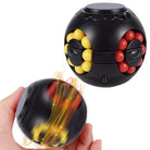 Magic Bean Rotating Cube Gyro Stress Reliever Fidget Spinner Toy