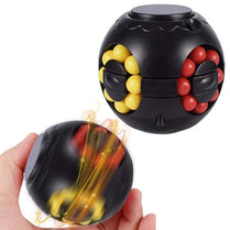 Magic Bean Rotating Cube Gyro Stress Reliever Fidget Spinner Toy